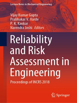 cover image of Reliability and Risk Assessment in Engineering